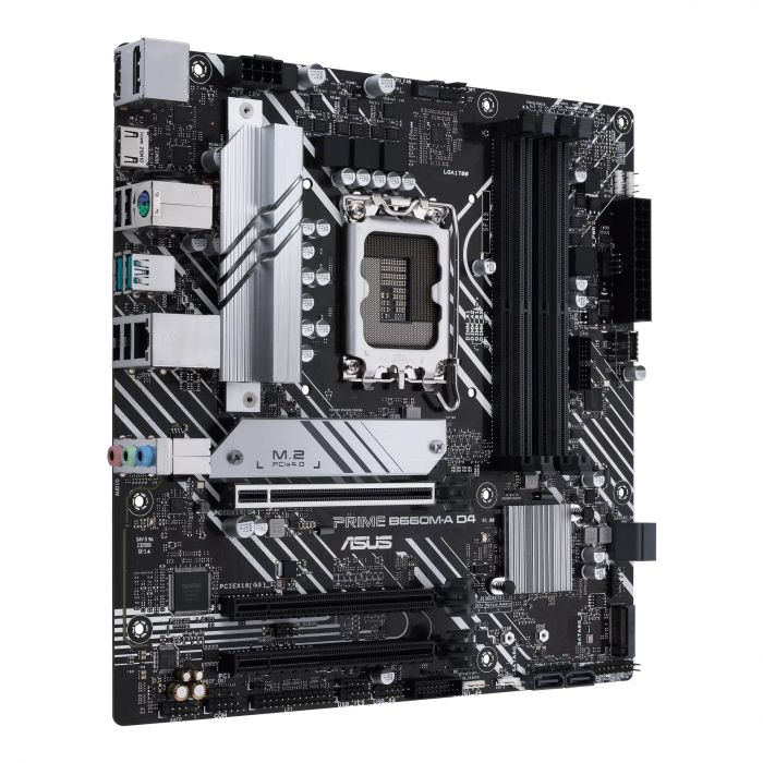 Материнcька плата ASUS PRIME B660M-A D4-CSM s1700 B660 4xDDR4 M.2 HDMI DP mATX CSM