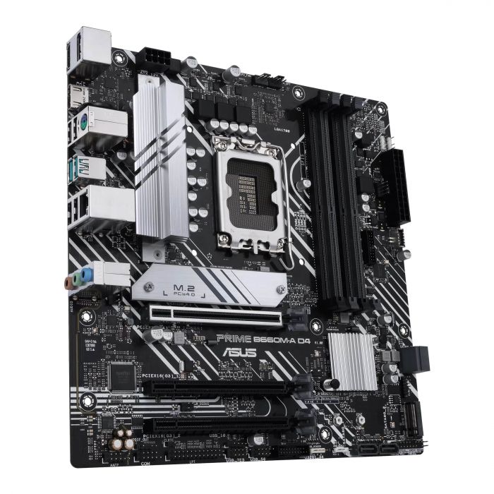 Материнcька плата ASUS PRIME B660M-A D4-CSM s1700 B660 4xDDR4 M.2 HDMI DP mATX CSM