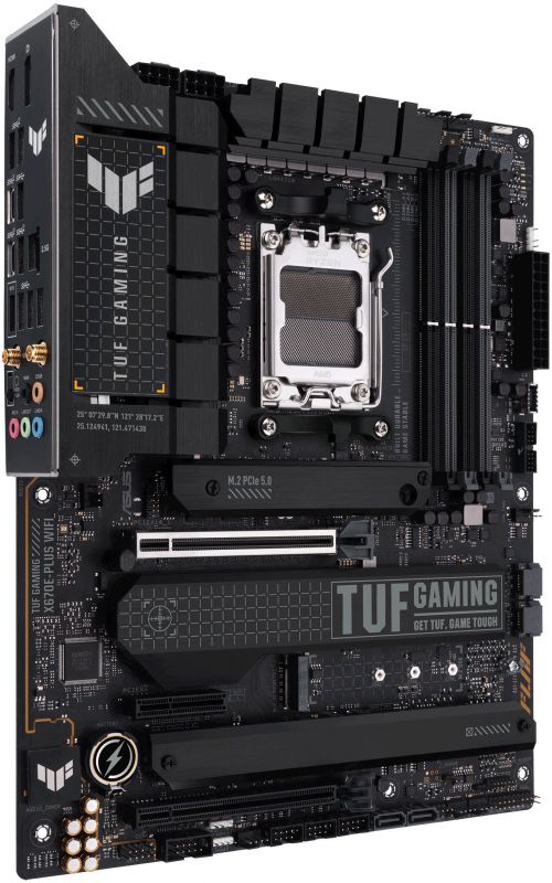 Материнcька плата ASUS TUF GAMING X670E-PLUS WIFI sAM5 X670 4xDDR5 M.2 HDMI DP WiFi BT ATX