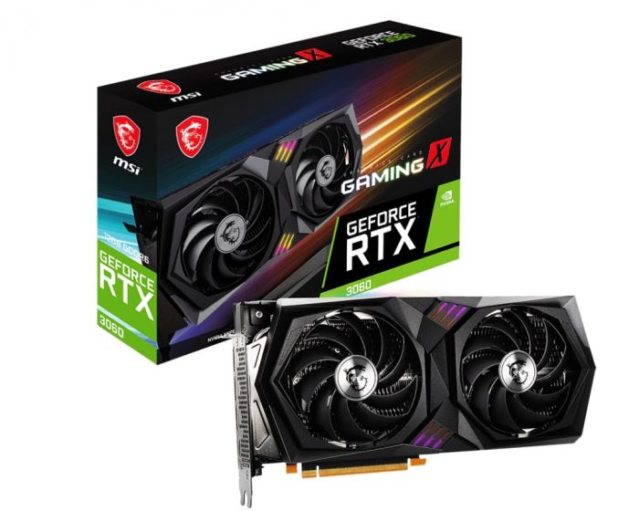 Відеокарта MSI GeForce RTX 3060 12GB GDDR6 GAMING X