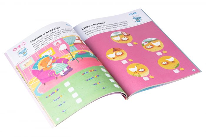 Книга Ігри математики сезон 1-4 з інтерактивною здатністю Smart Koala, 4шт