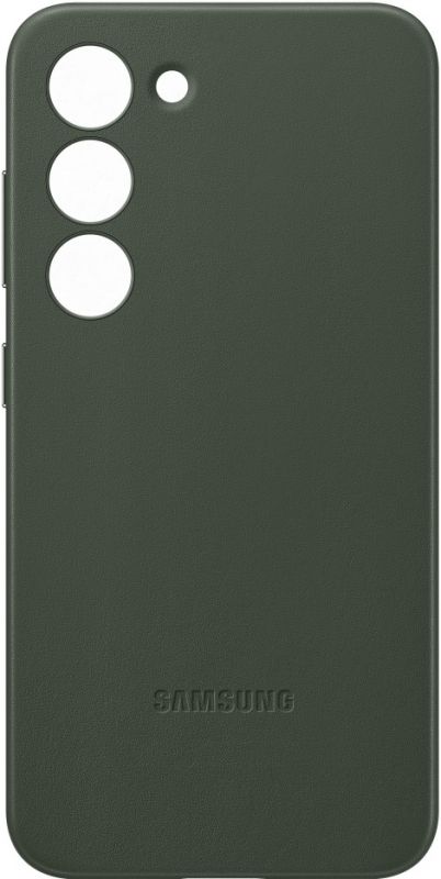 Чохол Samsung Leather Case для смартфона Galaxy S23 (S911) Green