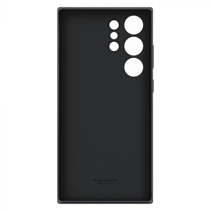 Чохол Samsung Leather Case для смартфона Galaxy S23 Ultra (S918) Black