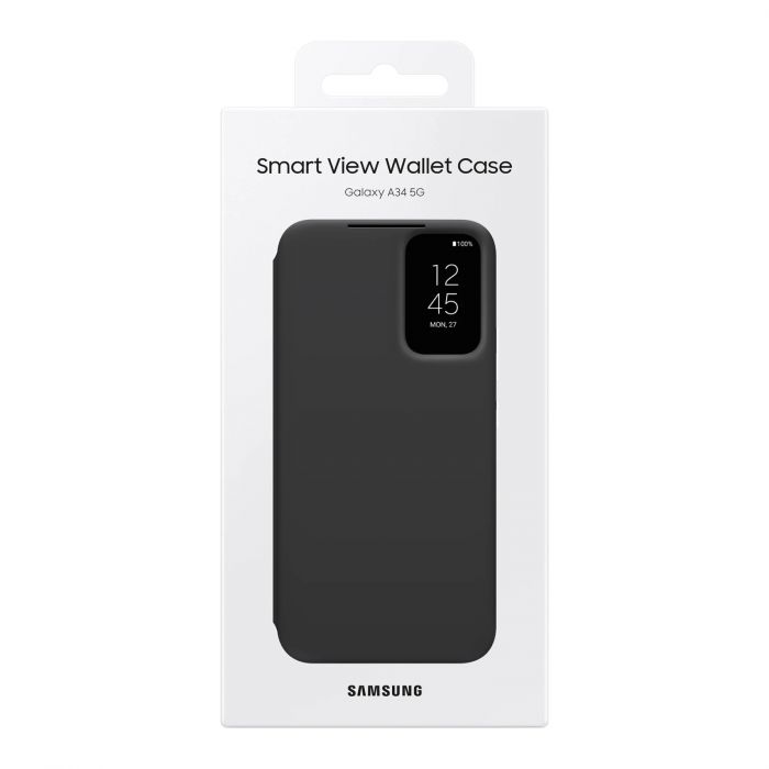 Чохол Samsung Smart View Wallet Case для смартфона Galaxy A34 (A346) Black