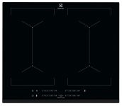 Варильна поверхня Electrolux індукційна, 60см, розширена зона, чорний