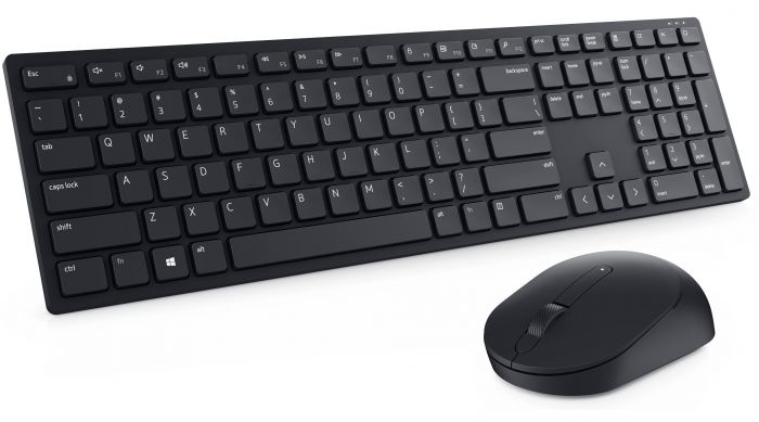 Комплект Dell Pro Wireless Keyboard and Mouse - KM5221W - Ukrainian (QWERTY)