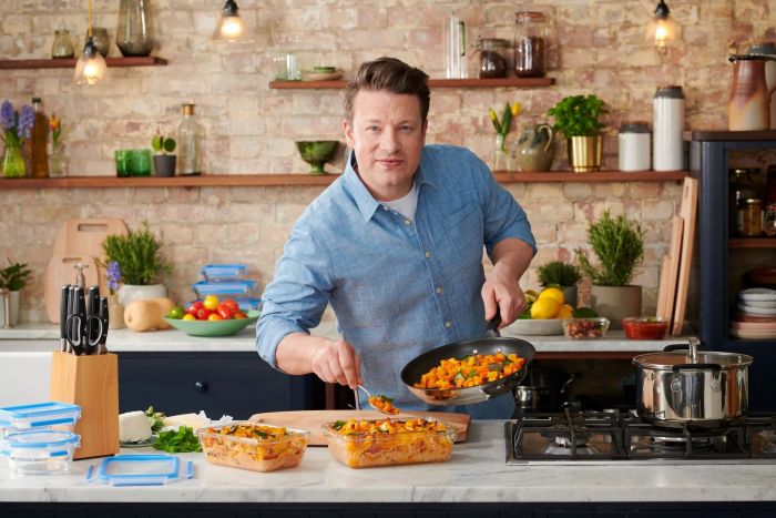 Сковорідка ВОК Tefal Jamie Oliver Home Cook, 28 см, нержавіюча сталь, БЕЗ кришки