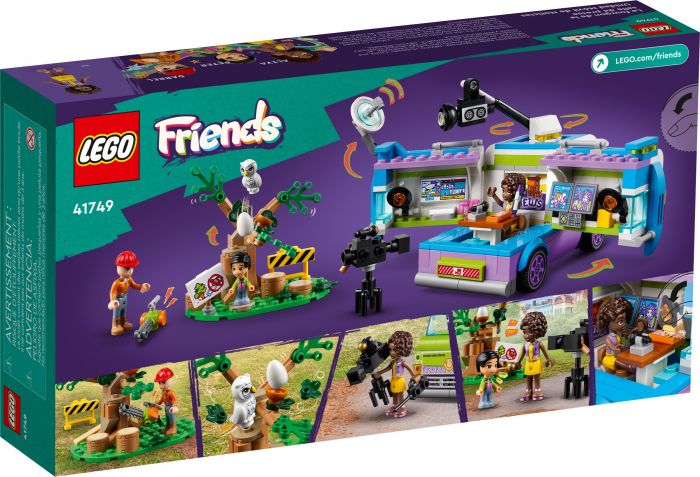 Конструктор LEGO Friends Фургон редакції новин