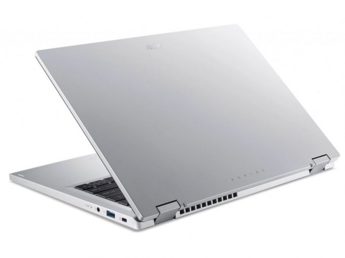 Ноутбук Acer Aspire 3 Spin 14  A3SP14-31PT 14" WUXGA IPS Touch, Intel i3-N305, 8GB, F256GB, UMA, Lin, сріблястий