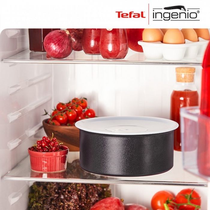 Набір посуду Tefal Ingenio Daily Chef 8 предметів, алюміній, кришка, змінна ручка