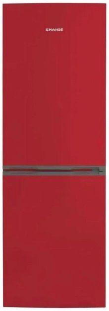 Холодильник Snaige з нижн. мороз., 185x60х65, холод.відд.-214л, мороз.відд.-88л, 2дв., A++, ST, червоний
