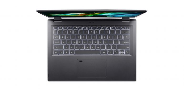 Ноутбук Acer Aspire 5 Spin 14  A5SP14-51MTN 14" WUXGA IPS Touch, Intel i5-1335U, 8GB, F512GB, UMA, Lin, сірий