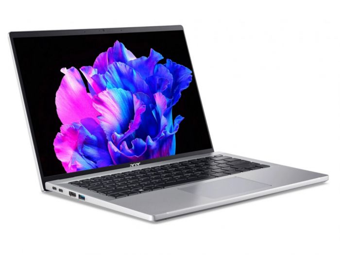 Ноутбук Acer Swift Go 14"  SFG14-71 14"  2.2K IPS, Intel i3-1315U, 8GB, F256GB, UMA, Lin, сріблястий