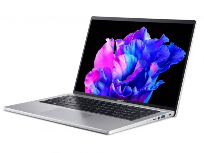 Ноутбук Acer Swift Go 14"  SFG14-71 14"  2.2K IPS, Intel i3-1315U, 8GB, F256GB, UMA, Lin, сріблястий