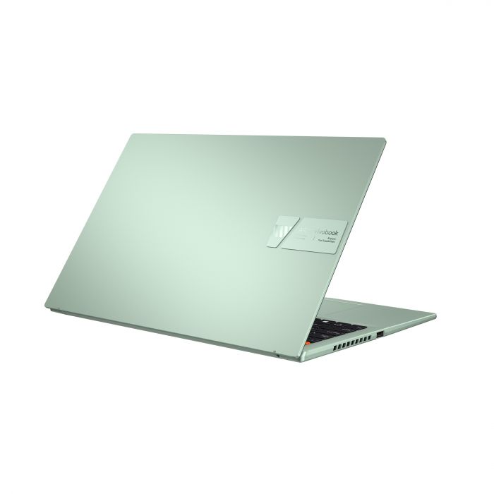 Ноутбук ASUS Vivobook S 15 M3502QA-BQ213 15.6" FHD IPS, AMD R5-5600H, 16GB, F512GB, UMA, NoOS, Зелений