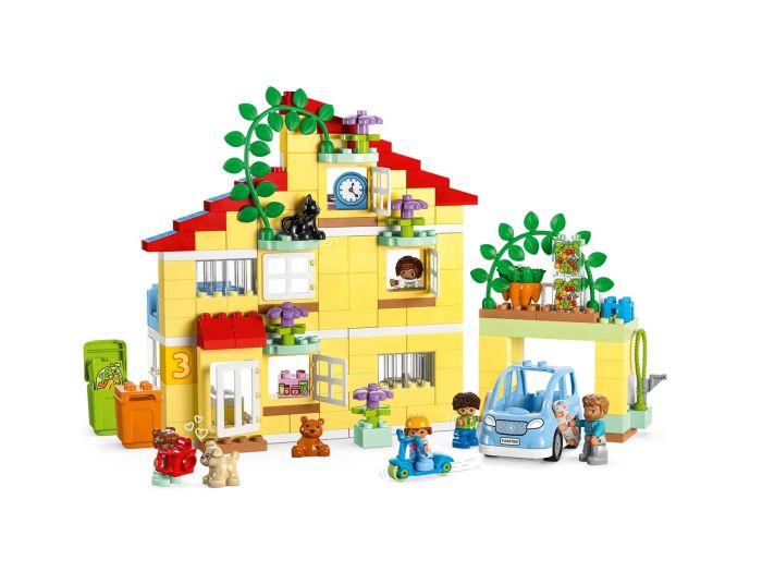 Конструктор LEGO DUPLO Town Сімейний будинок 3 в 1