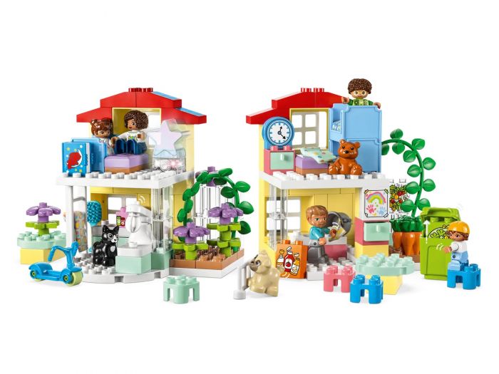 Конструктор LEGO DUPLO Town Сімейний будинок 3 в 1