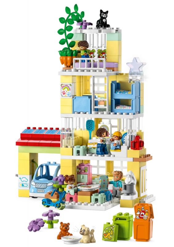 Конструктор LEGO DUPLO Town Сімейний будинок 3 в 1