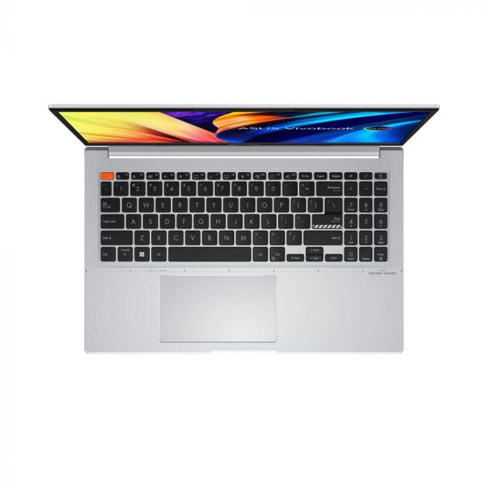 Ноутбук ASUS Vivobook S 15 M3502QA-L1211 15.6" FHD OLED, AMD R5-5600H, 16GB, F512GB, UMA, NoOS, Сірий