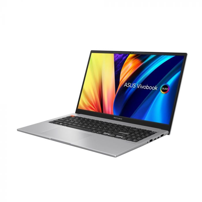 Ноутбук ASUS Vivobook S 15 M3502QA-L1211 15.6" FHD OLED, AMD R5-5600H, 16GB, F512GB, UMA, NoOS, Сірий