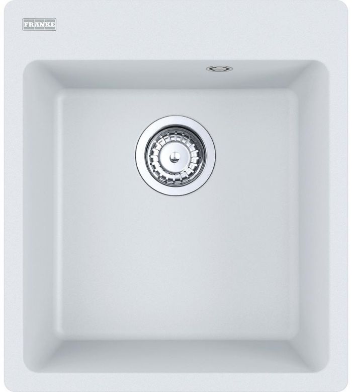 Кухонна мийка Franke Centro CNG 610-39/114.0630.400/фраграніт/необоротна/440х500х200/врізна, врівень зі стільницею/білий