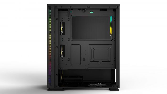 Корпус 2E Gaming Spargo Neo GX910N, без БЖ, 2xUSB3.0, 1xUSB2.0, 1x120mm ARGB, ARGB strip, TG Side Panel, ATX, чорний