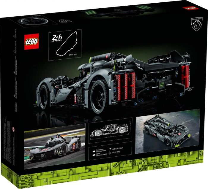 Конструктор LEGO Technic PEUGEOT 9X8 24H Le Mans Hybrid