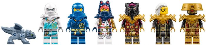 Конструктор LEGO Ninjago Дракон стихій проти робота Володарки