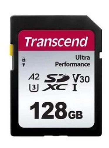 Карта пам'яті Transcend SD 128GB C10 UHS-I U3 A2 R160/W90MB/s 4K