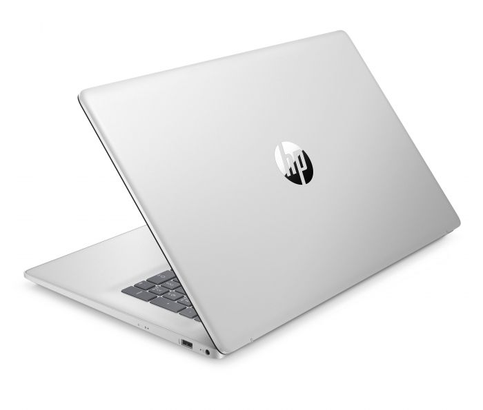 Ноутбук HP 17-cn3002ua 17.3" FHD IPS AG, Intel i7-1355U, 16GB, F1024GB, UMA, DOS, сріблястий