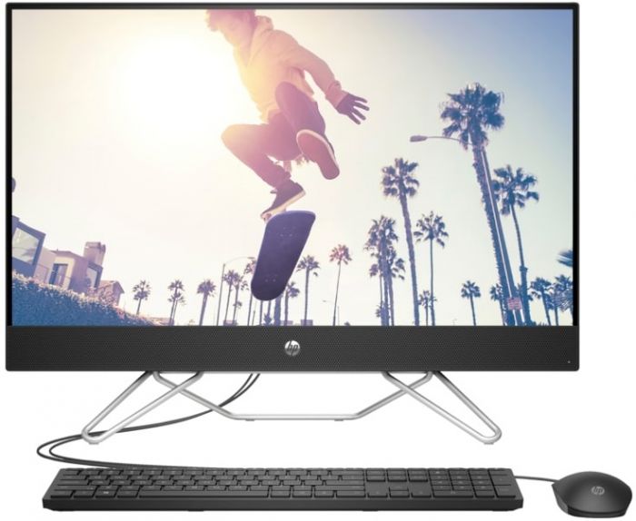 Комп'ютер персональний моноблок HP All-in-One 27" FHD IPS AG, AMD R5-5500U, 8GB, F512GB, UMA, WiFi, кл+м, DOS, чорний