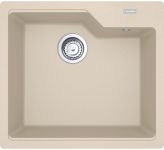 Кухонна мийка Franke Urban UBG 610-56/114.0663.898/фраграніт/антибактеріальний захист/560х500х230/врізна, врівень зі стільницею/бежевий