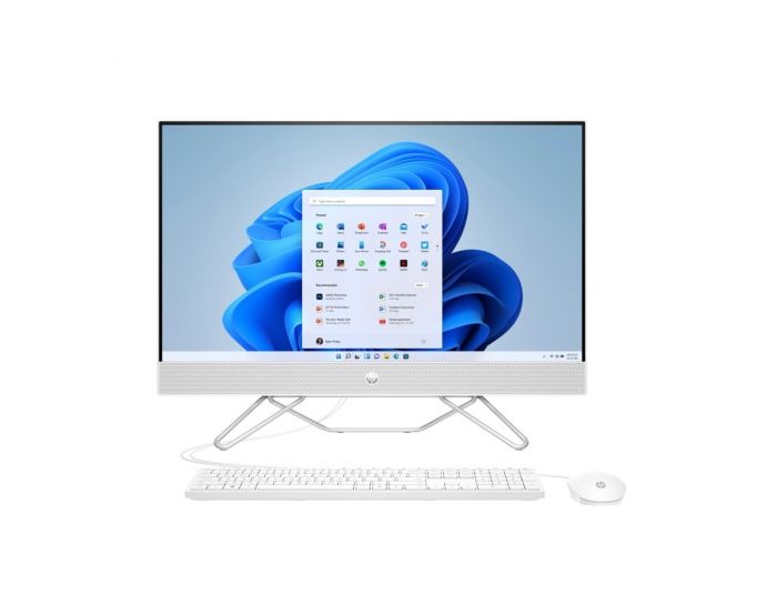 Комп'ютер персональний моноблок HP All-in-One 27" FHD IPS AG, Intel i5-1235U, 8GB, F512GB, UMA, WiFi, кл+м, Win11H, білий