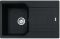 Мийка кухонна Franke Urban, фраграніт, прямокутник, з крилом, 780х500х220мм, чаша - 1, накладна, UBG 611-78, чорний матовий