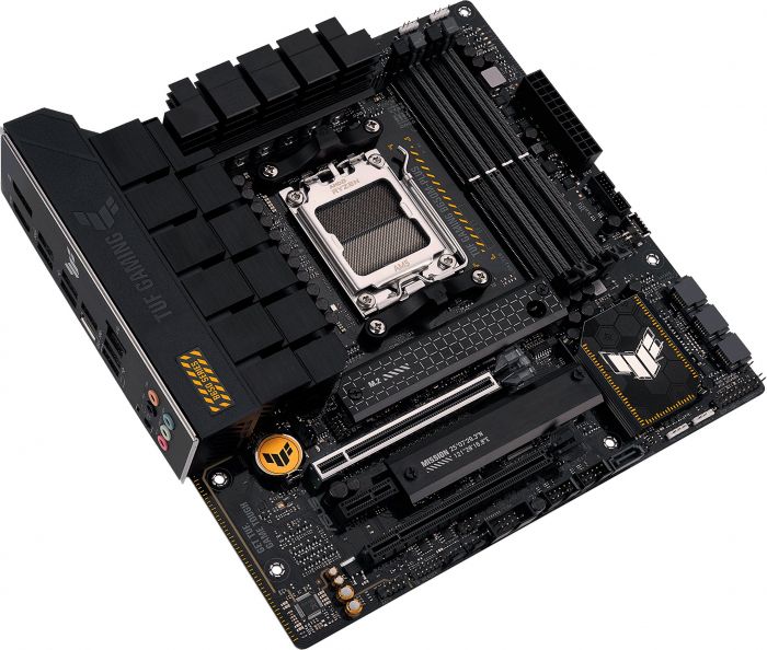 Материнcька плата ASUS TUF GAMING B650M-PLUS sAM5 B650 4xDDR5 M.2 HDMI DP mATX