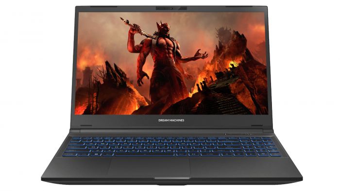 Ноутбук Dream Machines RG4050-15 15.6FHD IPS, Intel i7-13700H, 32GB, F1TB, NVD4050-6, DOS, чорний