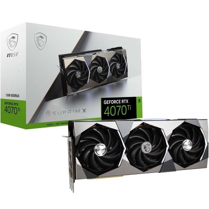 Відеокарта MSI GeForce RTX 4070 TI 12GB GDDR6X SUPRIM X