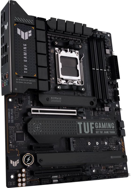 Материнcька плата ASUS TUF GAMING X670E-PLUS sAM5 X670 4xDDR5 M.2 HDMI DP ATX