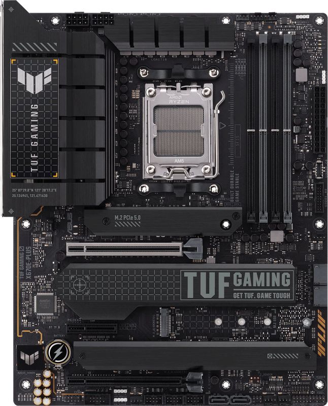 Материнcька плата ASUS TUF GAMING X670E-PLUS sAM5 X670 4xDDR5 M.2 HDMI DP ATX