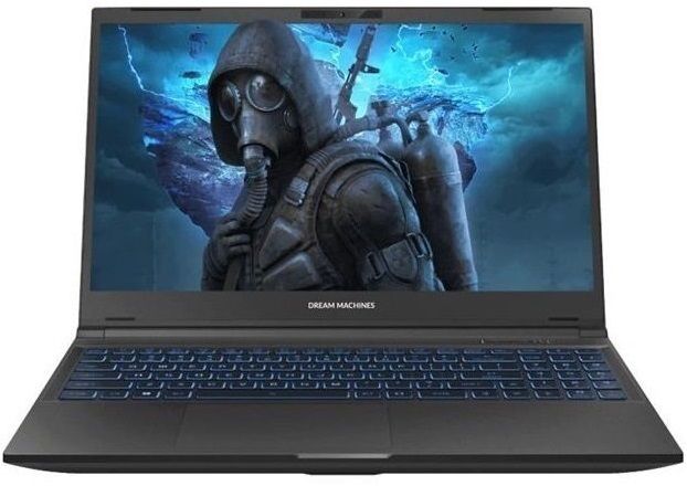 Ноутбук Dream Machines RT4060-15 15.6FHD IPS, AMD R7 7735HS, 16GB, F1TB, NVD4060-8, DOS, чорний