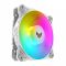 Корпусний вентилятор ASUS TUF Gaming TF120 ARGB, 120мм, 1900rpm, 4pin PWM, 29dBa, AURA Sync, ARGB hub, білий, 3 pcs in 1