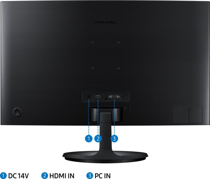 Монітор 27" Samsung S27C360E D-Sub, HDMI, VA, 75Hz, 4ms, CURVED