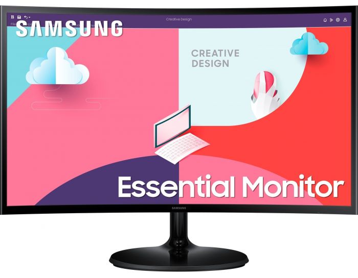 Монітор 27" Samsung S27C360E D-Sub, HDMI, VA, 75Hz, 4ms, CURVED