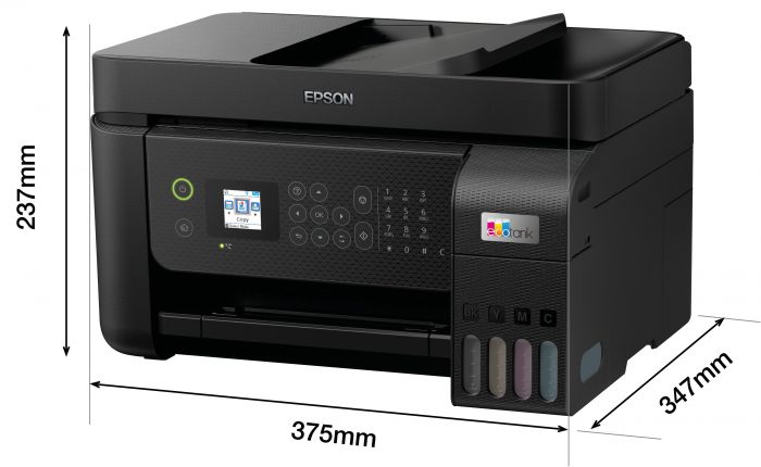 БФП ink color A4 Epson EcoTank L5290 33_15 ppm Fax ADF USB Ethernet Wi-Fi 4 inks