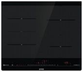 Варильна поверхня Gorenje індукційна, 60см, поєднання конфорок, Iq-програми, чорний