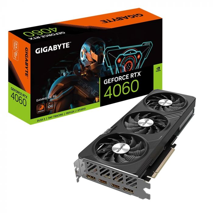 Відеокарта GIGABYTE GeForce RTX 4060 8GB GDDR6 GAMING OC