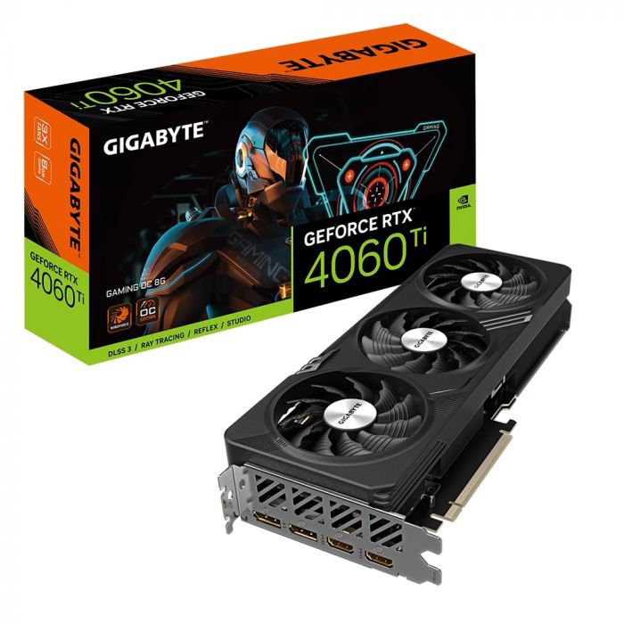Відеокарта GIGABYTE GeForce RTX 4060 Ti 8GB GDDR6 GAMING