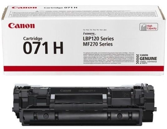 Картридж Canon 071H MF272/MF275/LBP122 Black (2500 стор.)