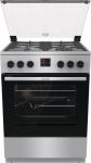 Плита Gorenje газова, 64л, 60x60см, дисплей, чавун, нерж