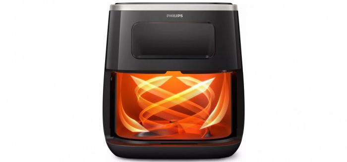 Мультипіч PHILIPS Airfryer 3000 Series XL, 1700Вт, чаша-5,6л, сенсорне керування, пластик, чорний